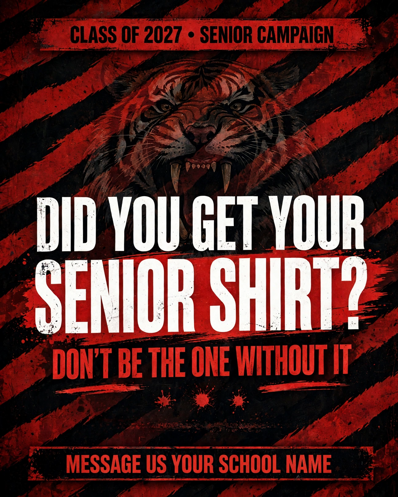 Senior shirt artwork